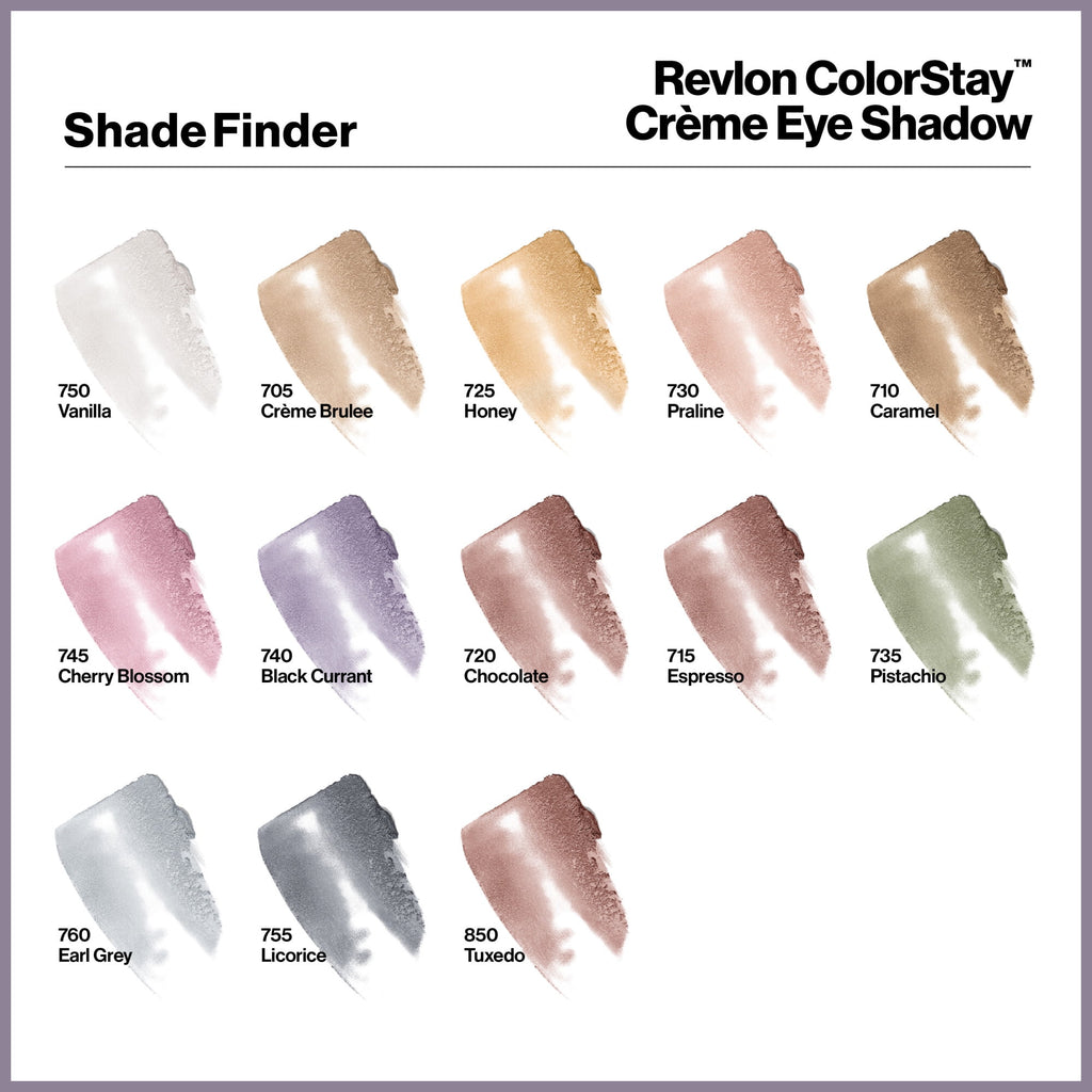 Revlon Colorstay Creme Eyeshadow Bold, #850 Tuxedo
