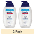 (2 pack) Aquaphor Baby Wash & Shampoo, Fragrance Free and Tear Free for Baby's Sensitive Skin, 25.4 fl oz