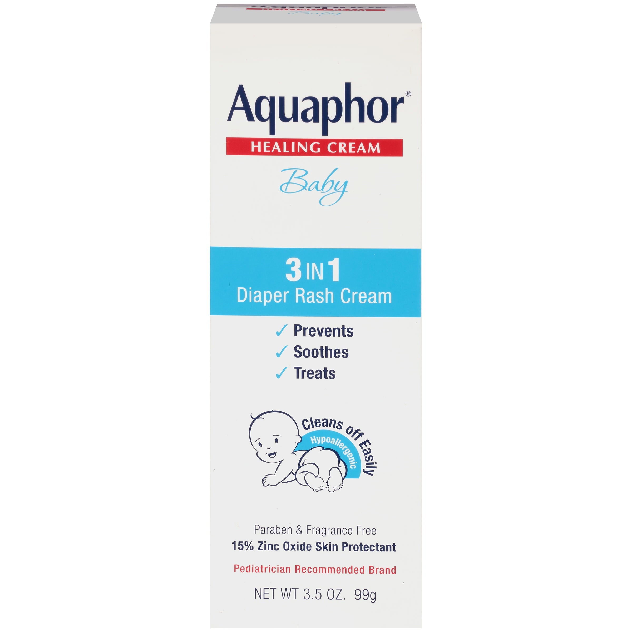 Aquaphor Diaper Rash Cream 3.5oz