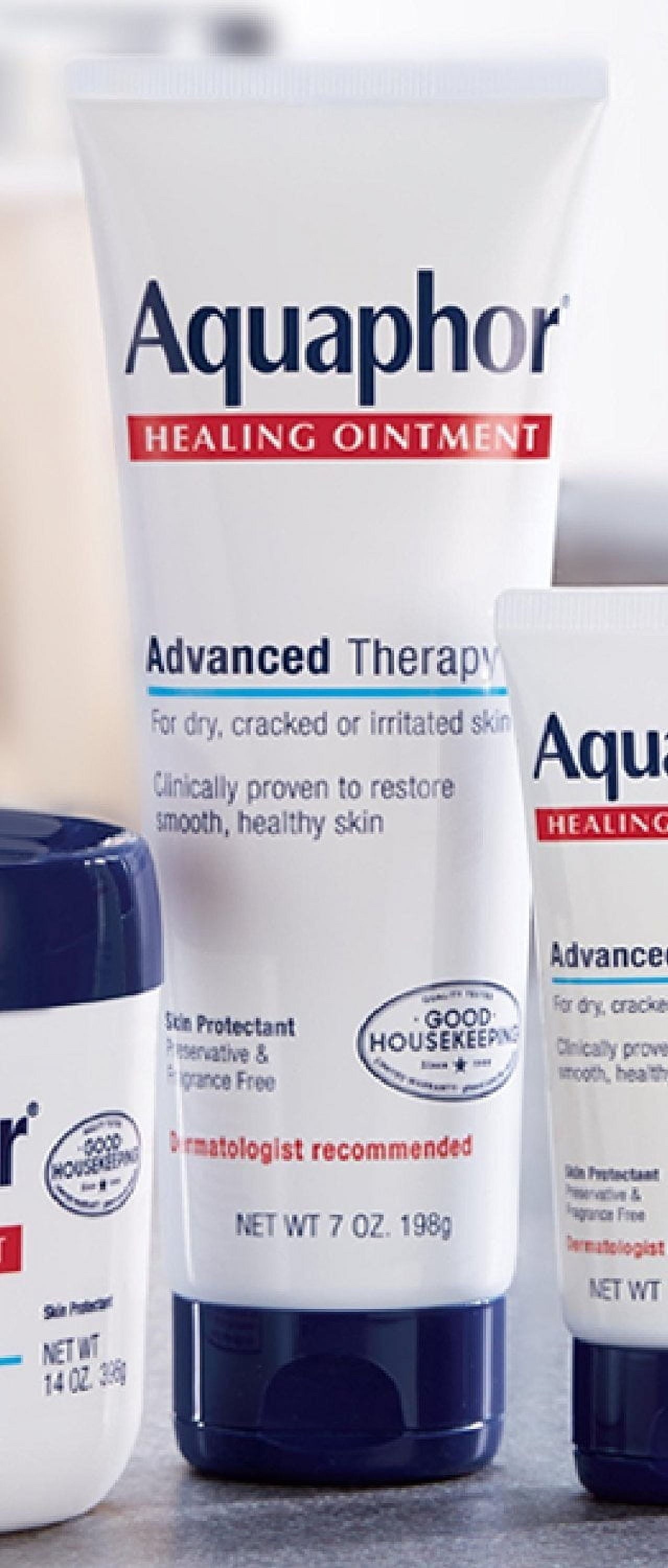 Aquaphor Advanced Therapy Healing Ointment Skin Protectant, 7 oz