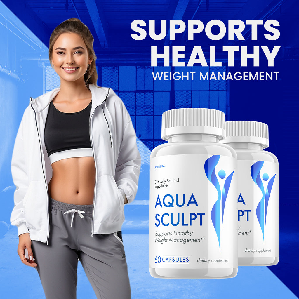 AquaSculpt Pills, Weight Management Dietary Supplement Review, 5 Pack, 300 Capsules