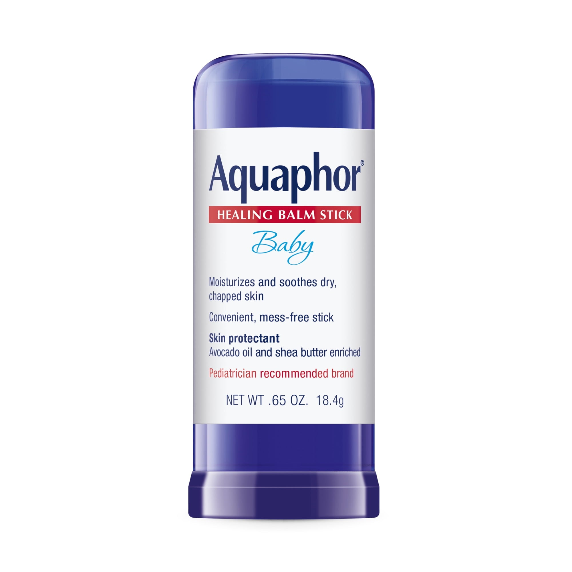 (2 pack) Aquaphor Baby Healing Balm Stick for Dry, Chapped, Chafed Skin, Hypoallergenic, Mess-Free, 0.65 oz