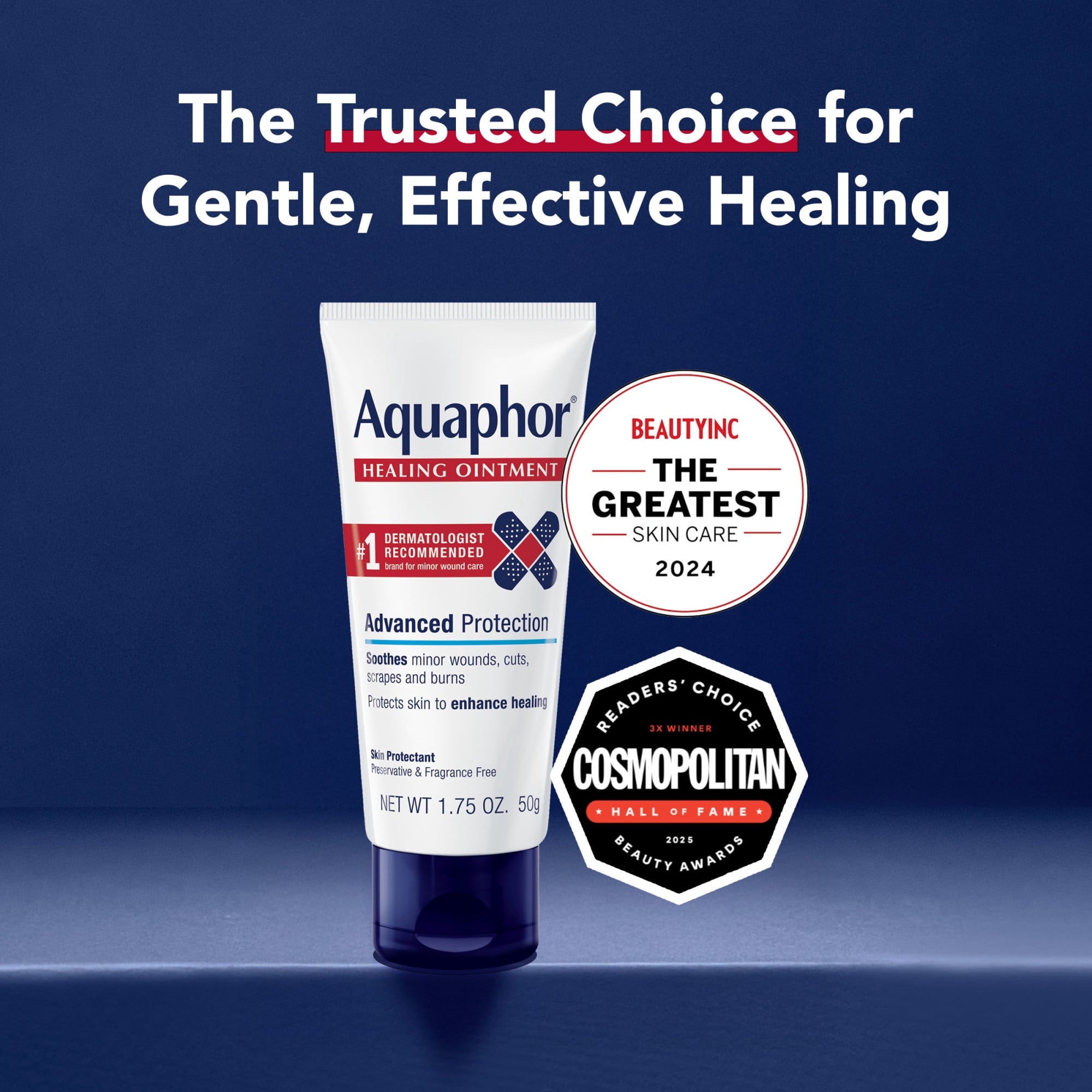 (3 pack) Aquaphor First Aid Healing Ointment for Minor Wound Care, 1.75 oz