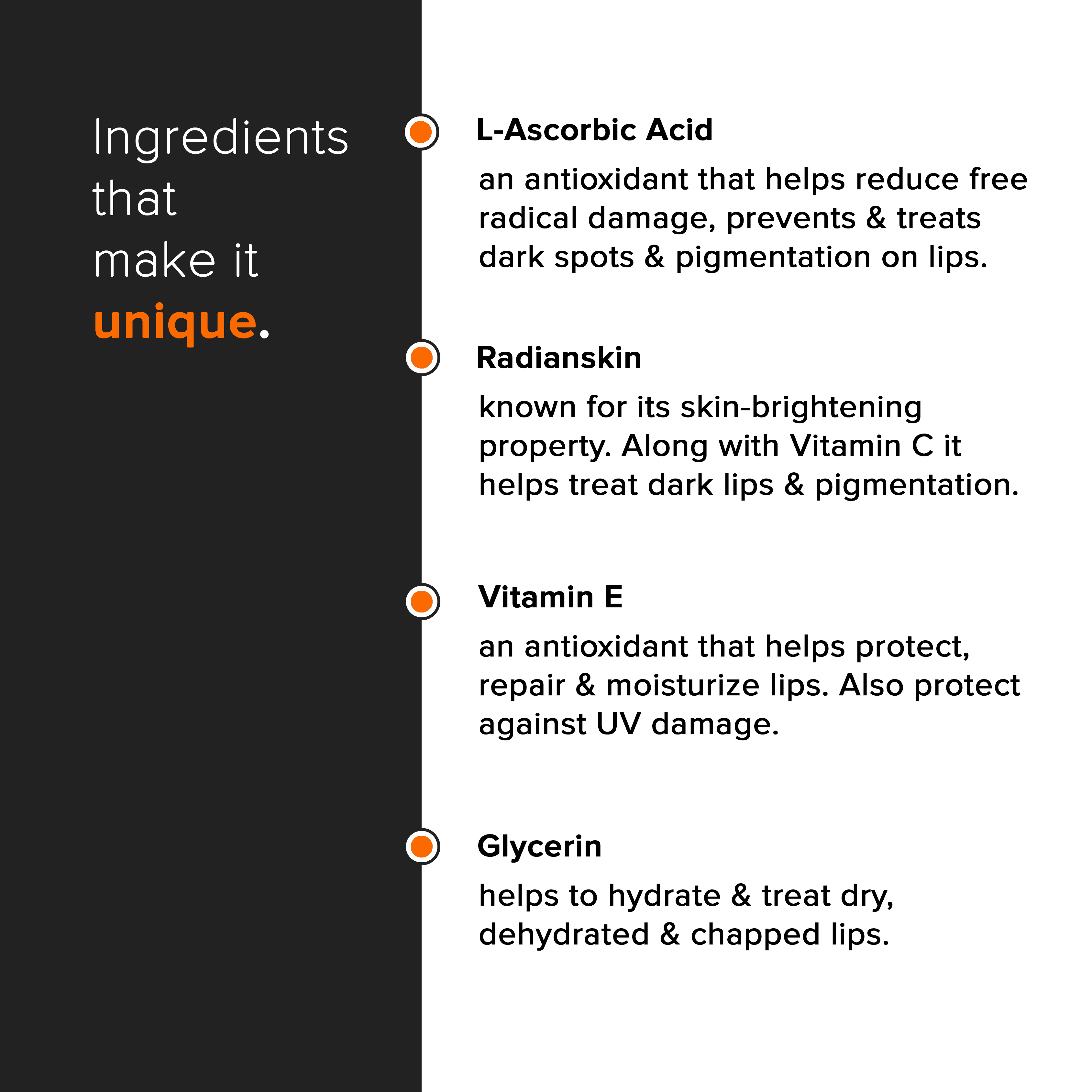 Minimalist L-Ascorbic Acid 08% Lip Treatment Balm