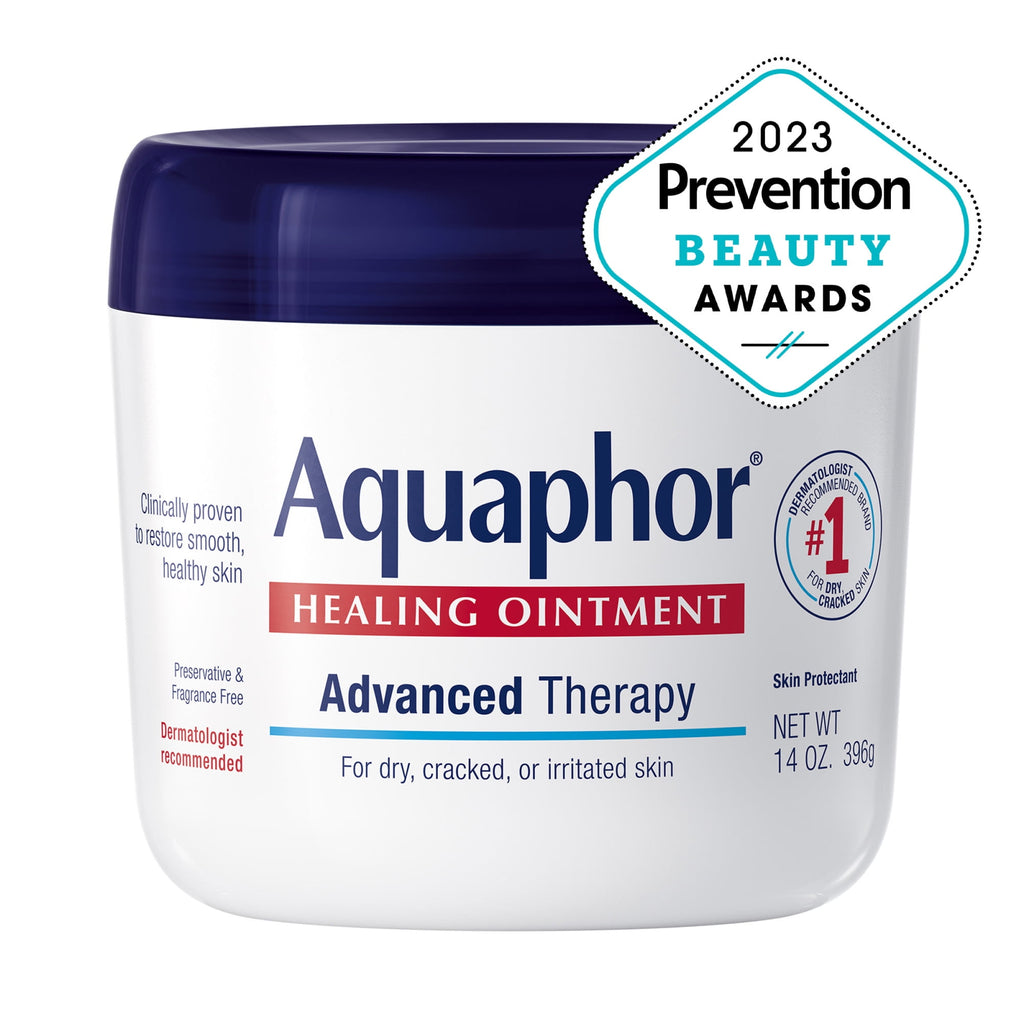 (2 pack) Aquaphor Healing Ointment Skin Protectant for Dry, Cracked Skin, Mothers Day Gifts, 14 oz