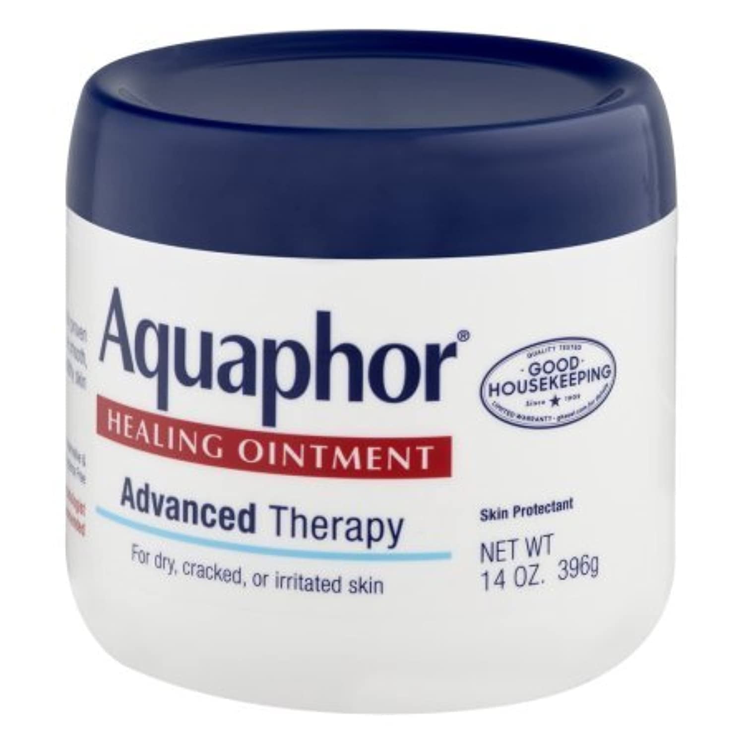 Aquaphor Healing Ointment Advanced Therapy, 14-Ounce Jars (Pack Of 2)
