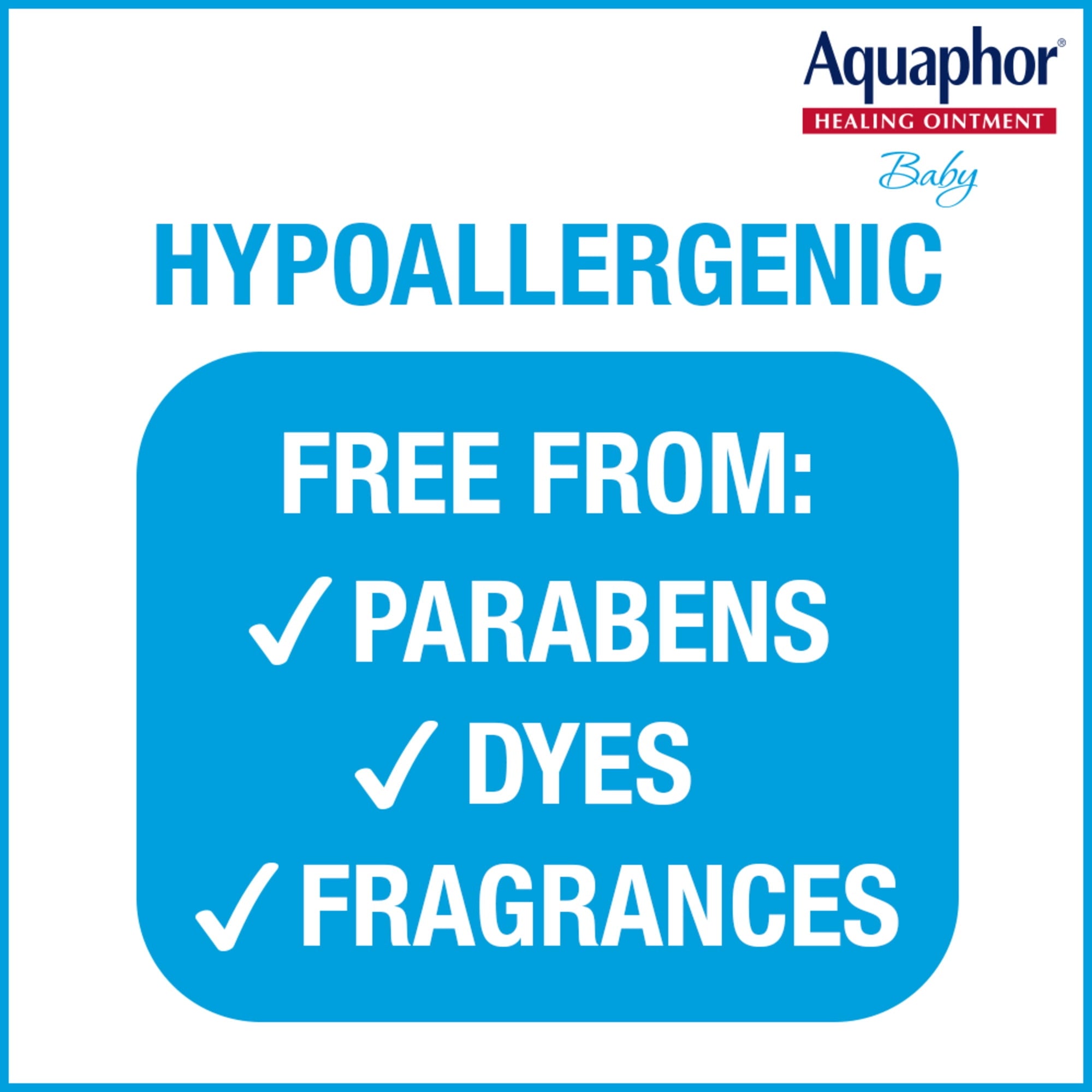 (3 pack) Aquaphor Baby Healing Ointment for Teething, Drool and Diaper Rash Cream, Travel Size, 1.75 oz