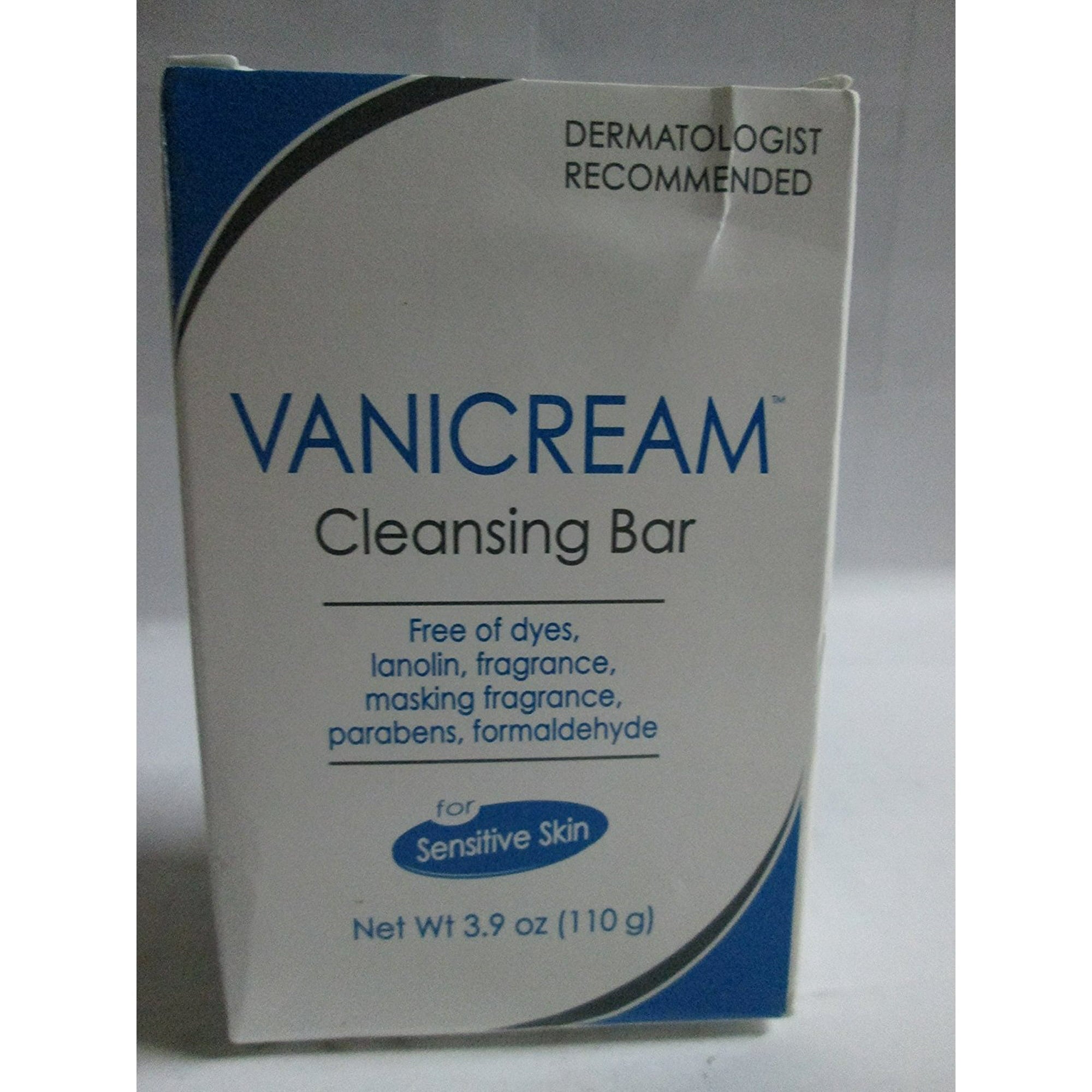 Vanicream Cleansing Bar Soap, Fragrance-Free, 3.9 Oz
