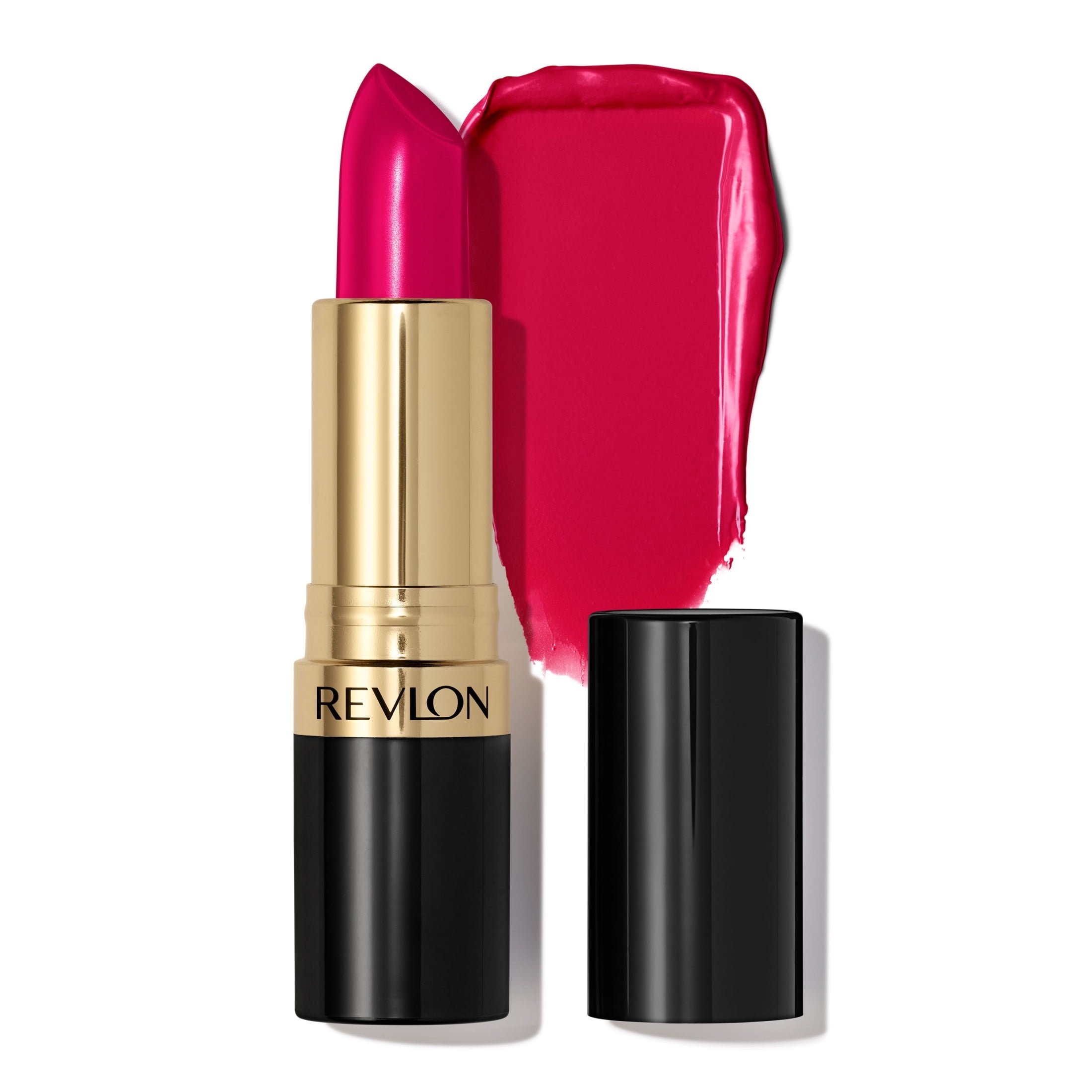 (2 pack) Revlon Super Lustrous Creme Lipstick, Creamy Formula, 440 Cherries in the Snow, 0.15 oz