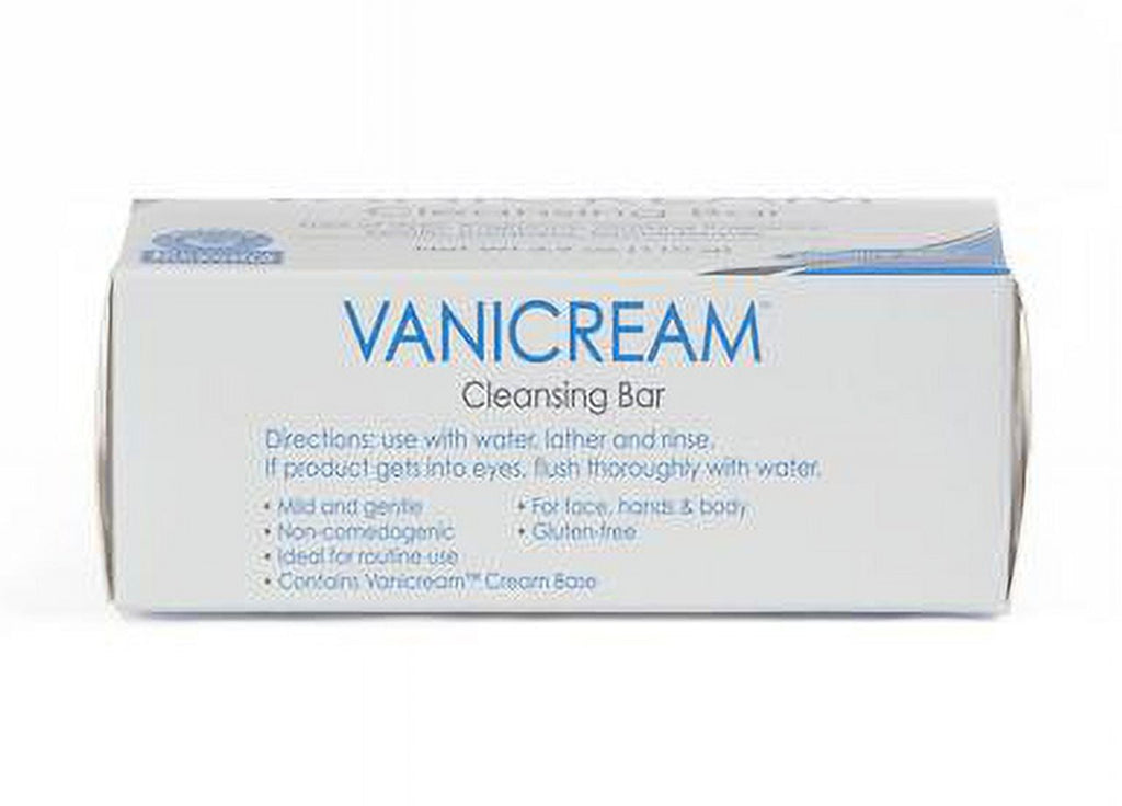 Vanicream Cleansing Bar Fragrance Free -- 3.9 Oz.