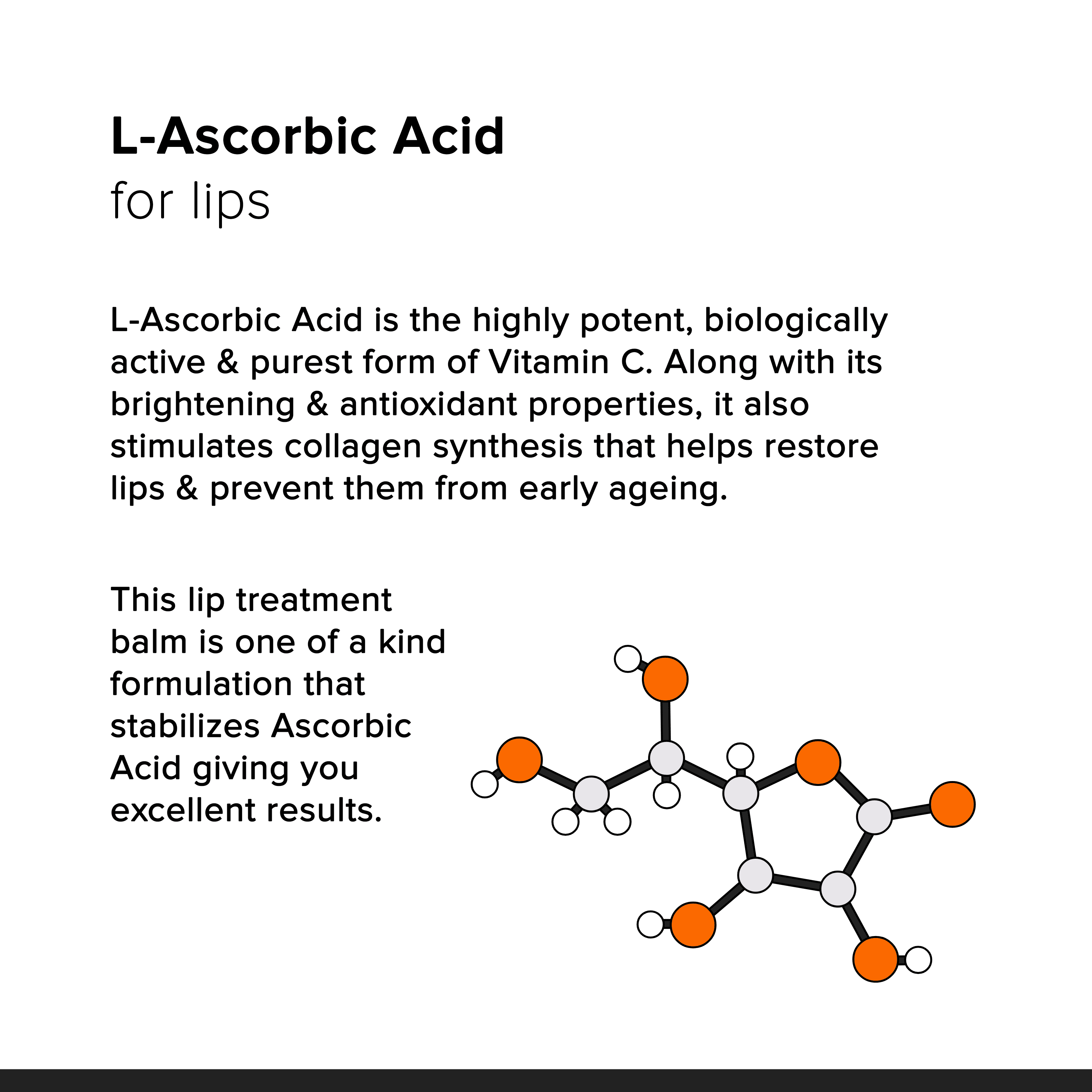 Minimalist L-Ascorbic Acid 08% Lip Treatment Balm