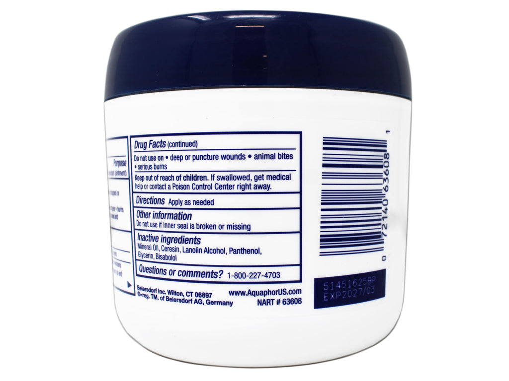 Aquaphor Original Severely Dry Skin Treatment Ointment