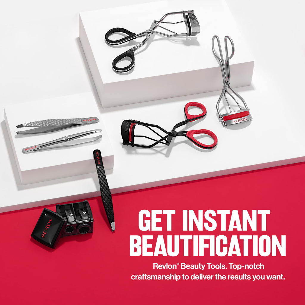 Revlon Extra Curl Lash Curler, All Day Dramatic Curl, No-Slip Finger Grips, 1 count