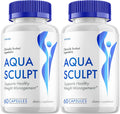 Aqua Sculpt Keto Capsules, 2 Pack, 120 Capsules, Dietary Supplement