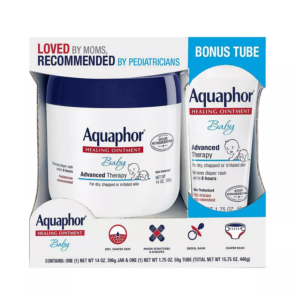 Aquaphor Advanced Therapy Baby Healing Ointment with Bonus, 15.75 oz.