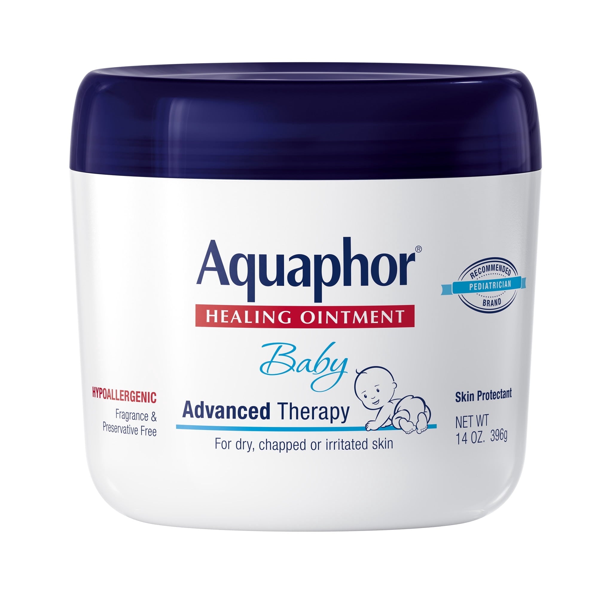 Aquaphor Advanced Therapy Healing Ointment, Clinically Proven 14 oz