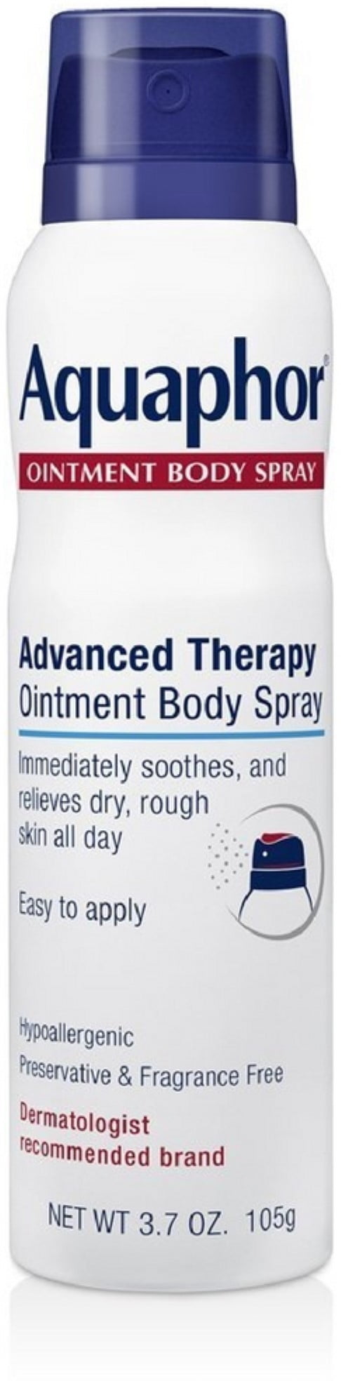 Aquaphor Advanced Therapy Ointment Body Spray 3.72 oz (Pack of 2)