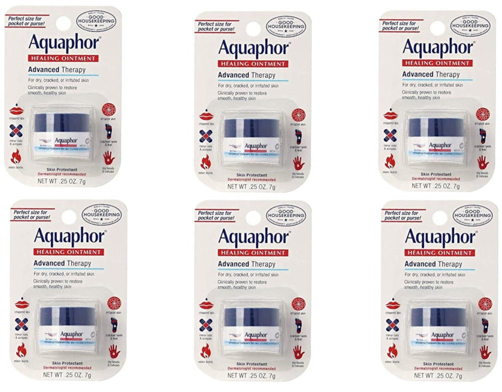Aquaphor Healing Ointment, Advanced Therapy .25oz. (Pack of 6)