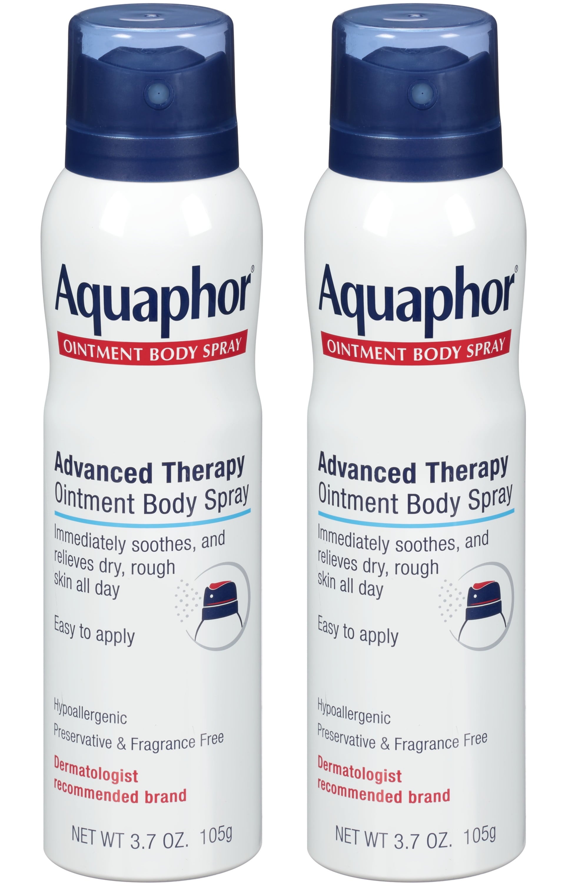 Aquaphor Ointment Body Spray for Women, 3.7 oz, 2 Pack