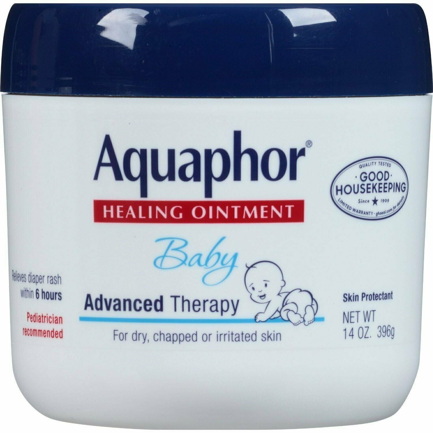 Eucerin Aquaphor Healing Ointment, 14 Oz 396 G