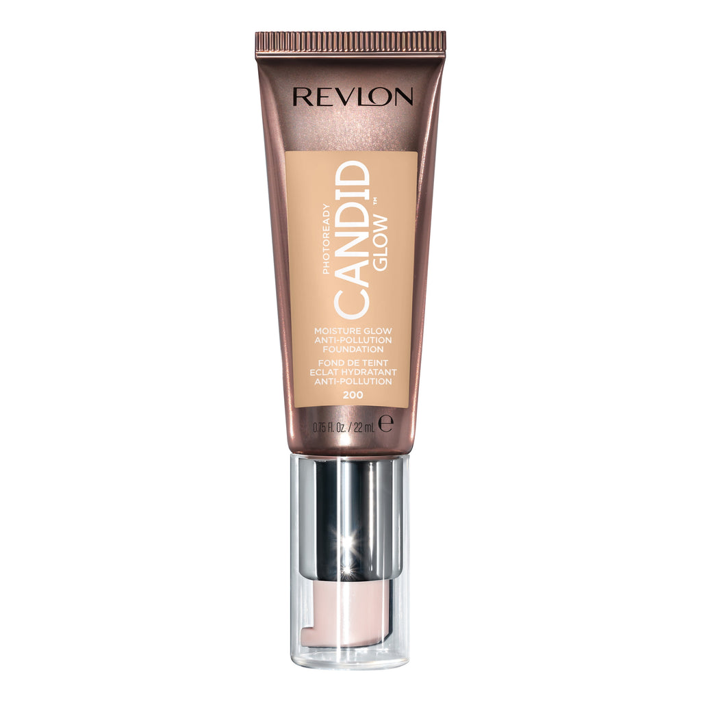 PhotoReady Candid Glow Moisture Glow Anti-Pollution Foundation, 200 Nude, 0.75 fl oz
