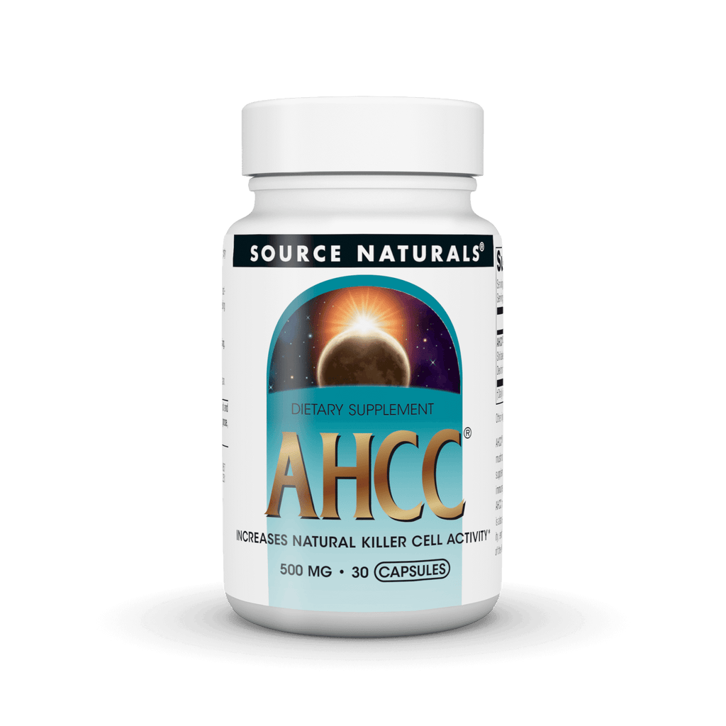 Source Naturals AHCC, Increases Natural Killer Cell Activity* 500mg - 30 Capsules