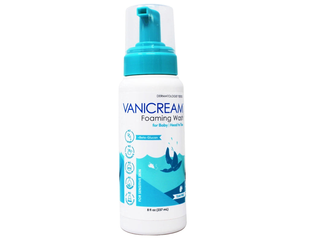 Vanicream Foaming Wash, For Baby, Sensitive Skin, Tear Free, 8 fl oz (237 ml)