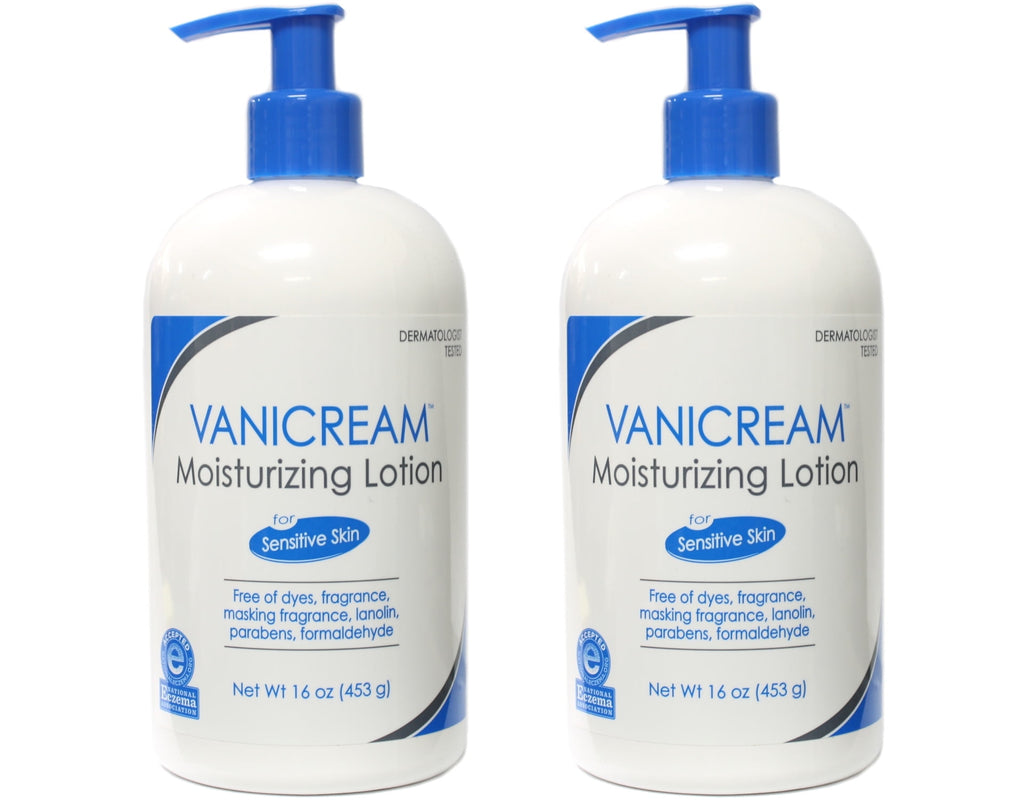 Vanicream Lite Lotion Bottle with Pump 16 Oz 2 Pack