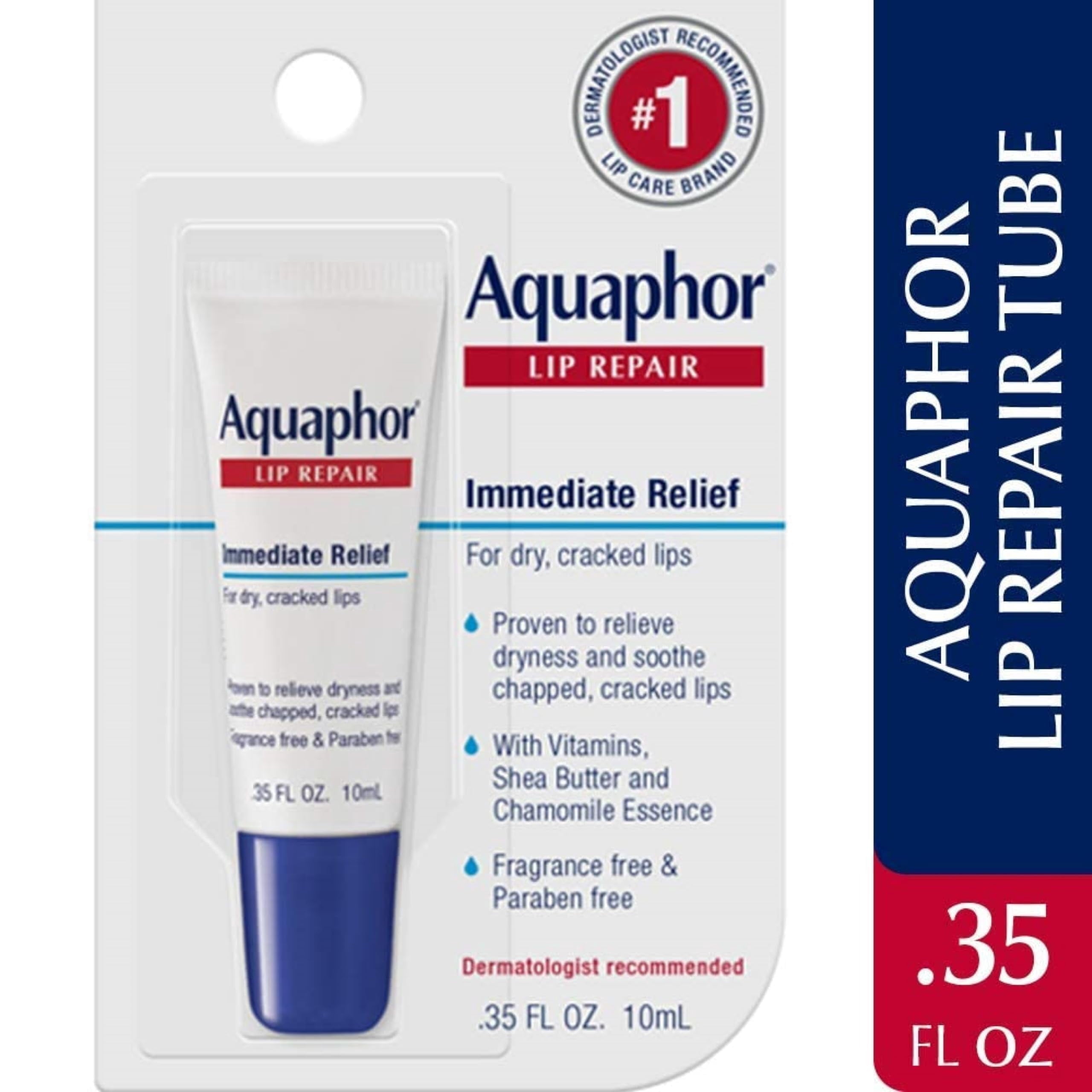 Aquaphor Lip Repair .35 Fluid Ounce (Pack of 12)