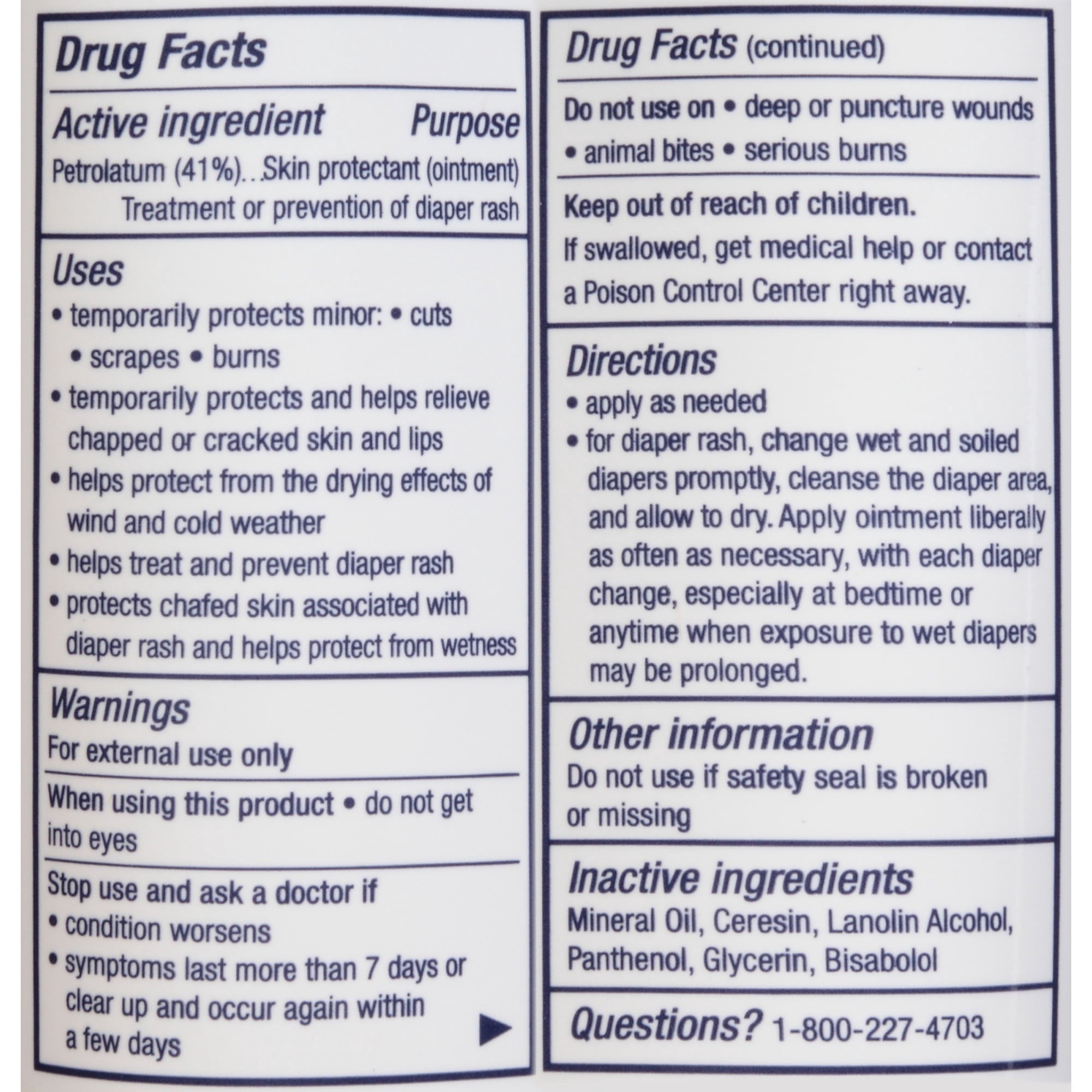 (2 pack) Aquaphor Baby Healing Ointment for Teething, Drool and Diaper Rash, Hypoallergenic, 7 oz