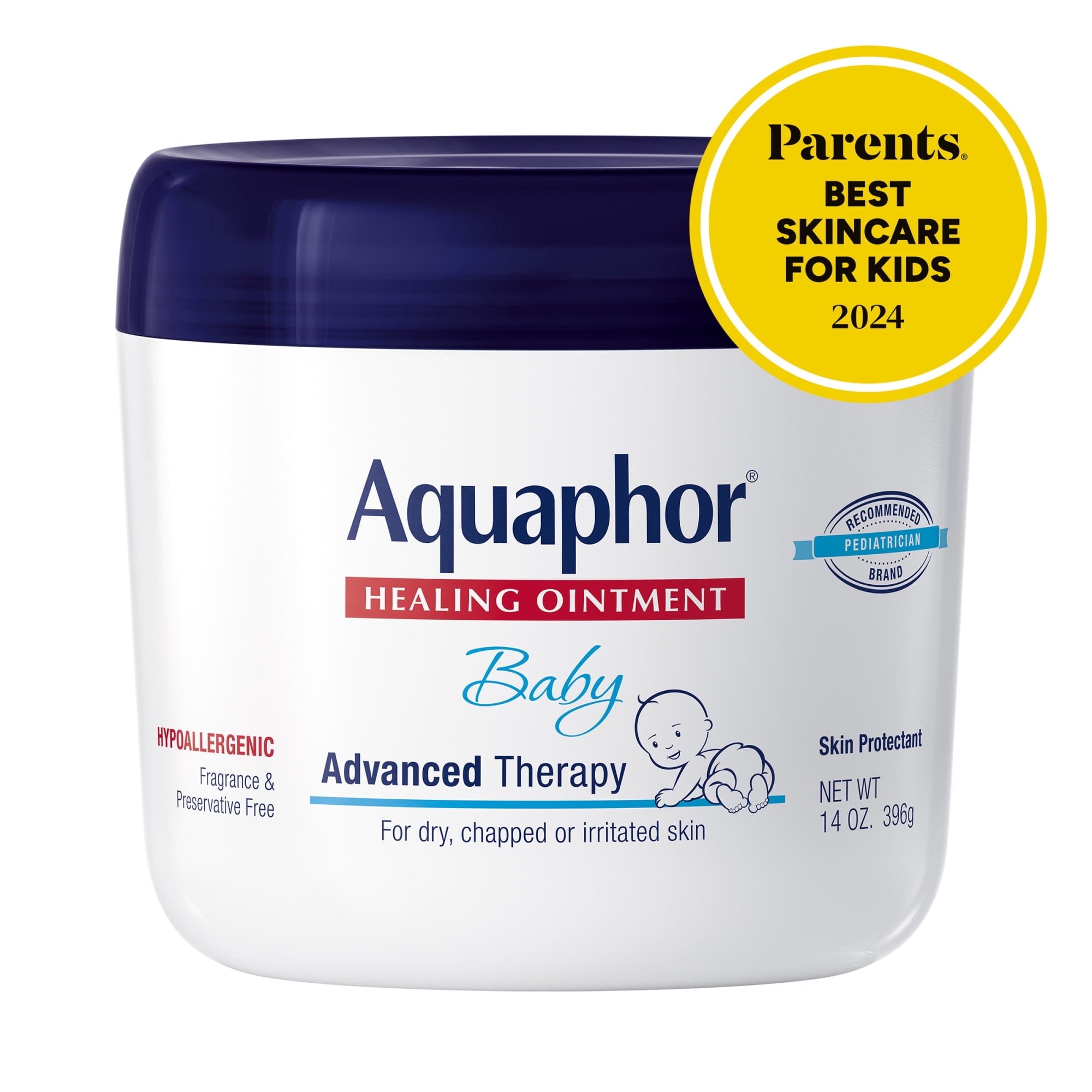 Aquaphor Advanced Therapy Healing Ointment, Clinically Proven 14 oz