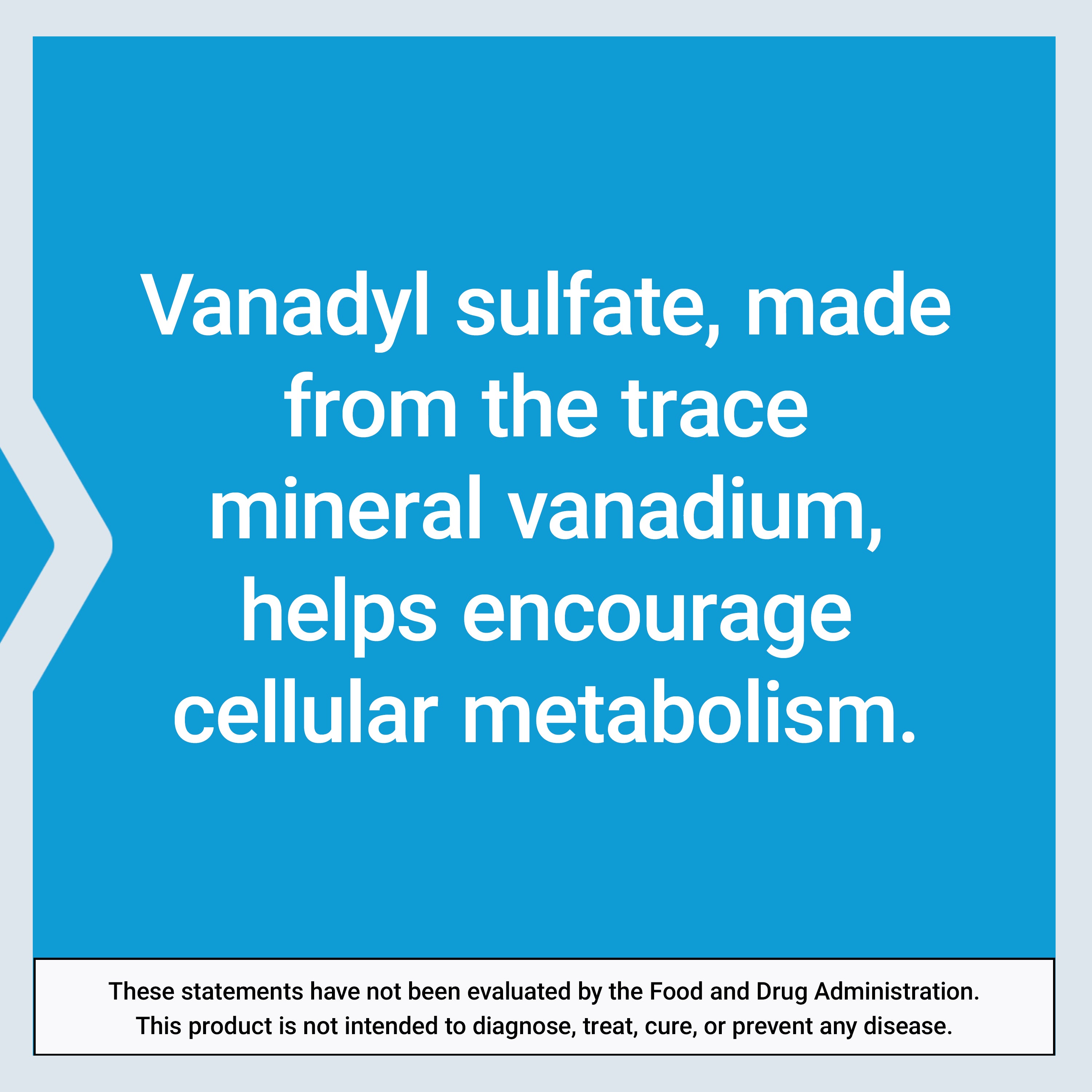 Life Extension Vanadyl Sulfate, trace mineral, vanadium, healthy glycemic balance, healthy metabolism, hormone function, Gluten-Free, Non-GMO, Vegetarian – 100 Tablets