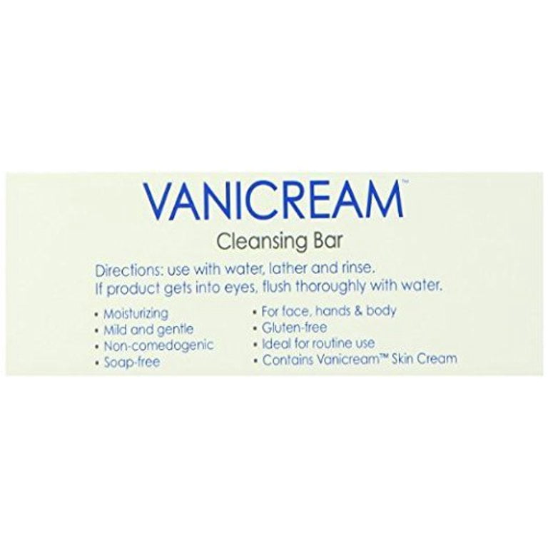 Vanicream Cleansing Bar Soap, Fragrance-Free, 3.9 Oz