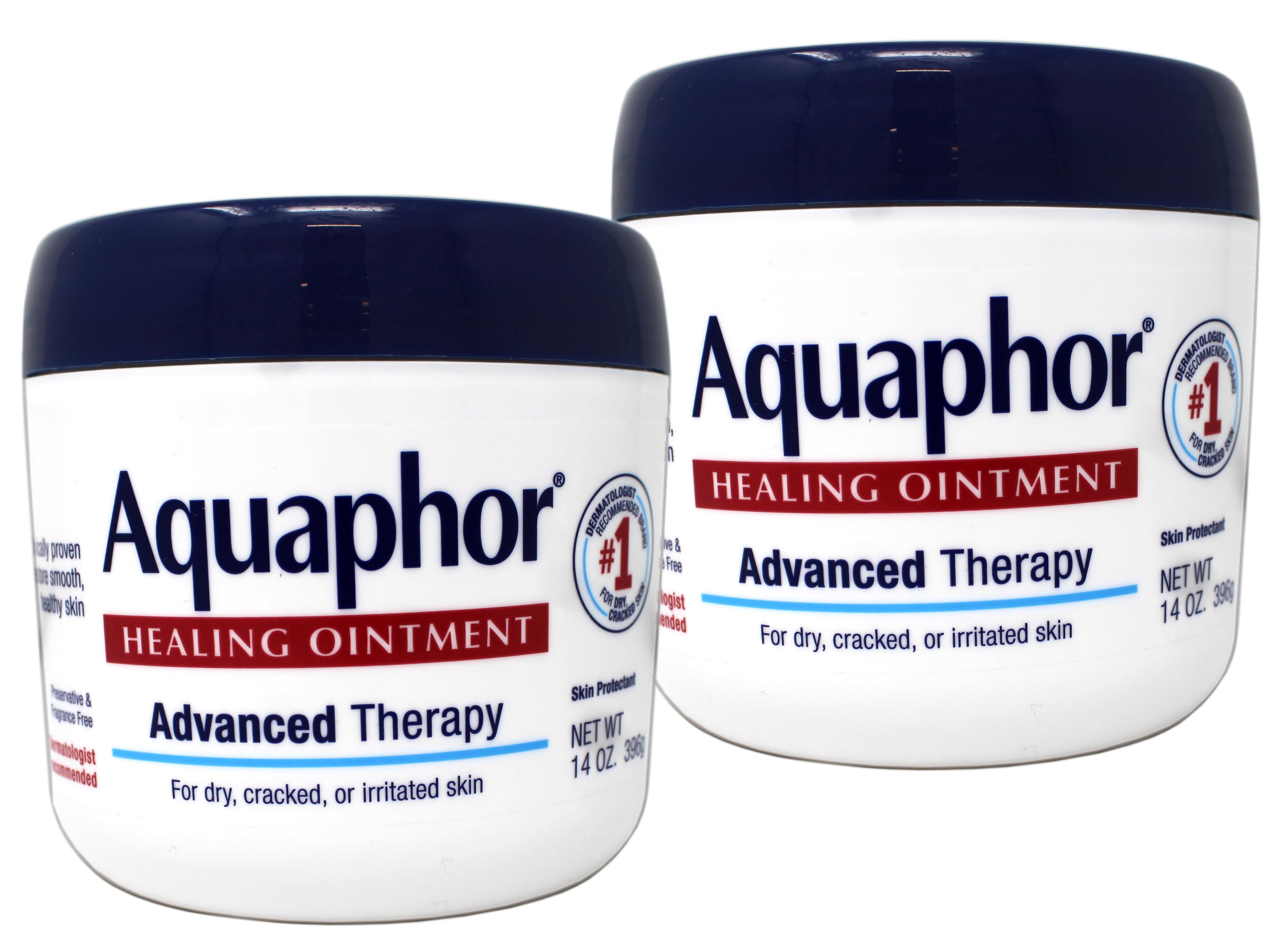 Aquaphor Advanced Therapy Healing Ointment, 14 Ounce (Pack of 2)