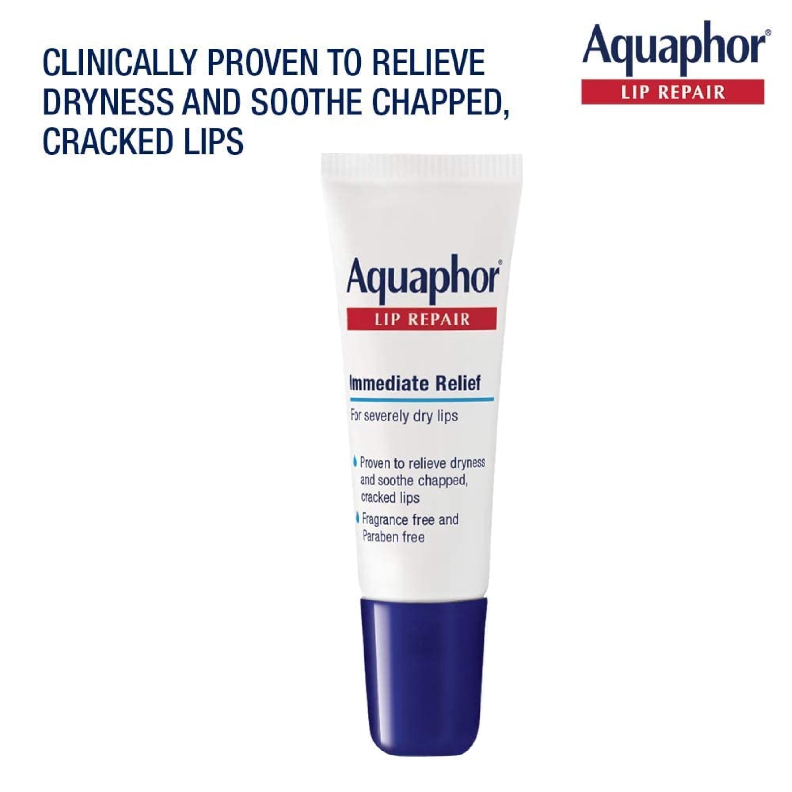 Aquaphor Lip Repair .35 Fluid Ounce (Pack of 12)