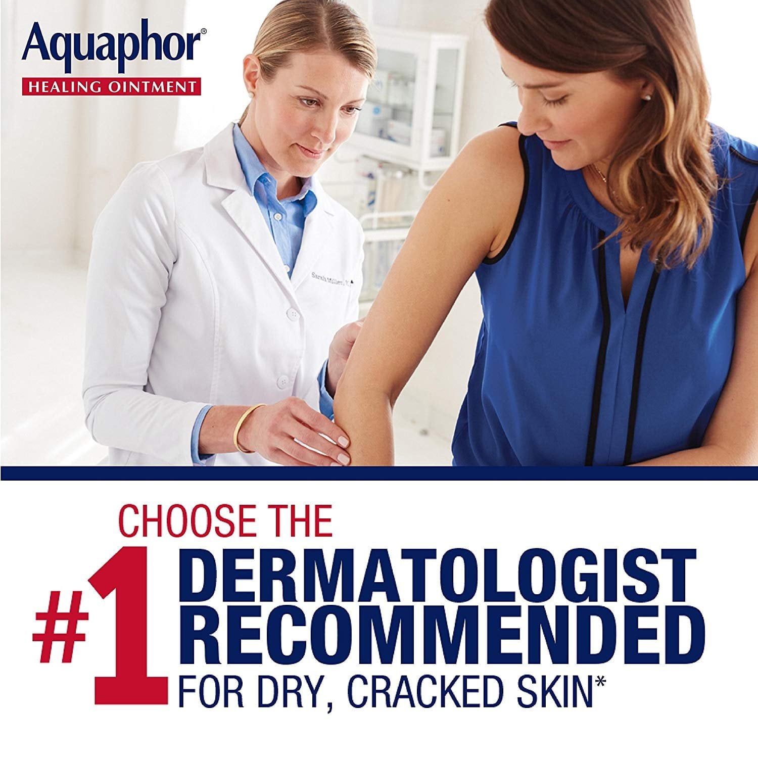 Aquaphor Advanced Therapy Healing Ointment Skin Protectant, 7 oz