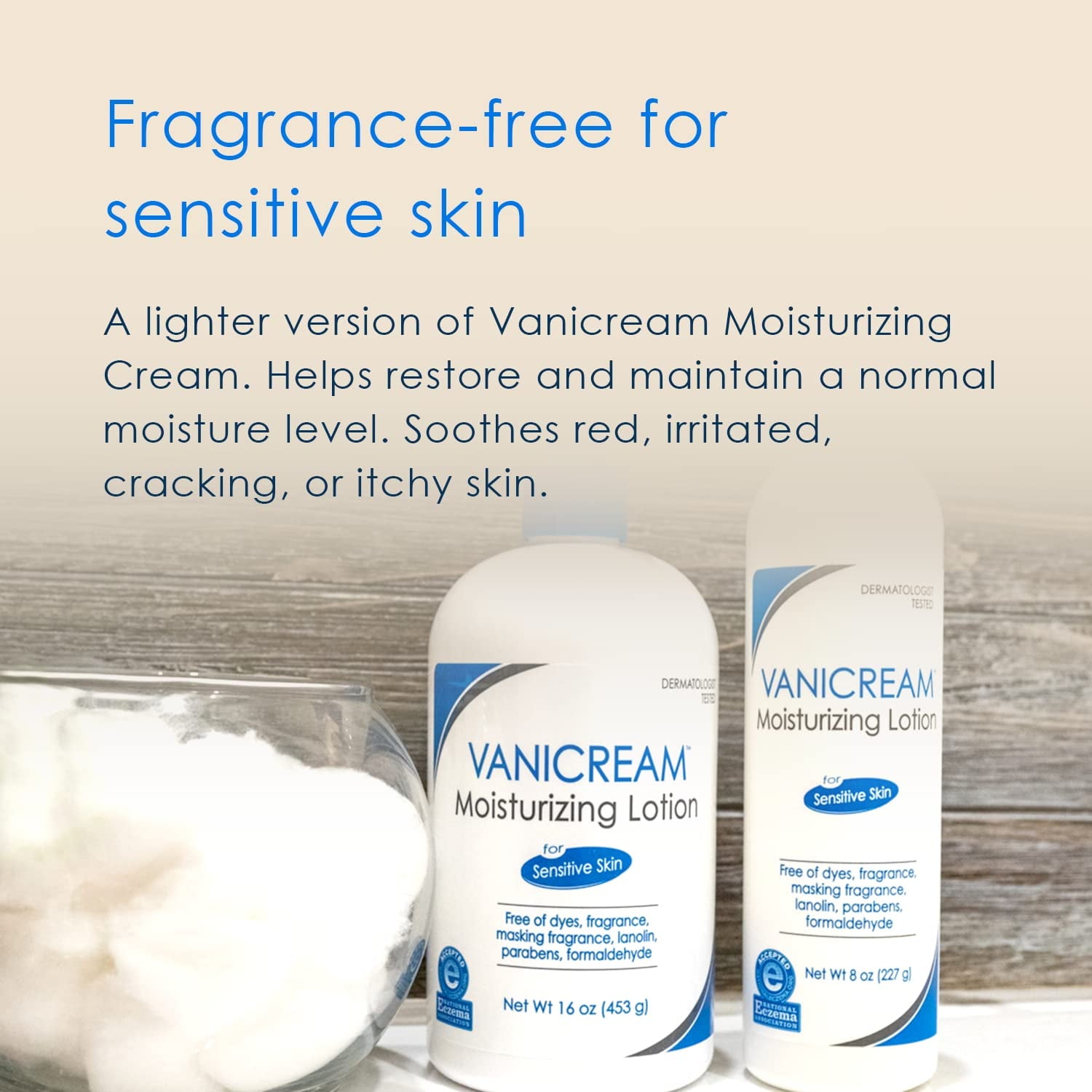 VANICREAM LITE 16OZ Sensitive Skin
