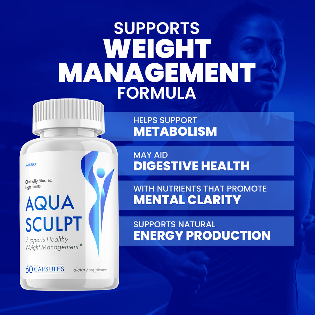 AquaSculpt Pills, Weight Management Dietary Supplement Review, 5 Pack, 300 Capsules