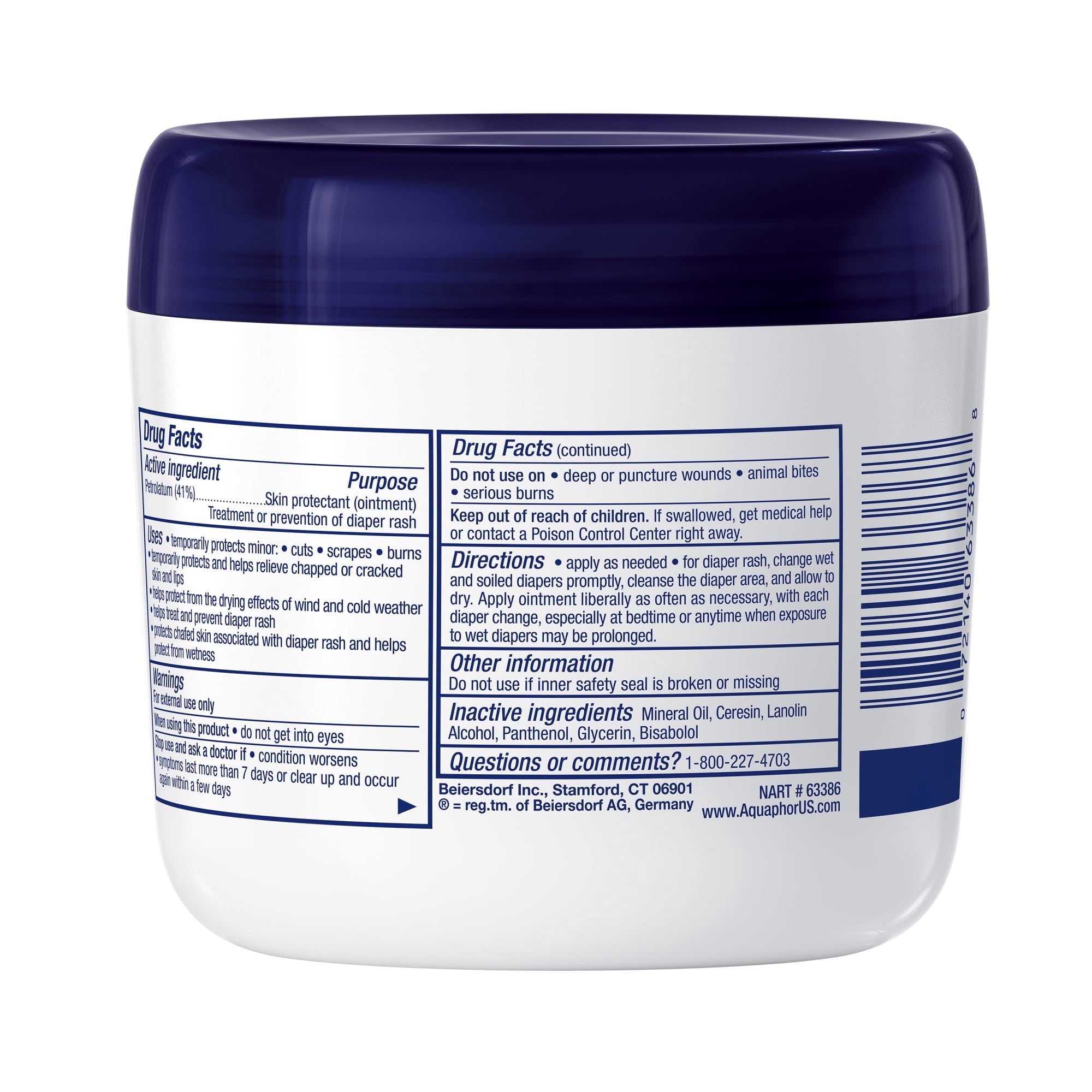 Aquaphor Advanced Therapy Healing Ointment, Clinically Proven 14 oz