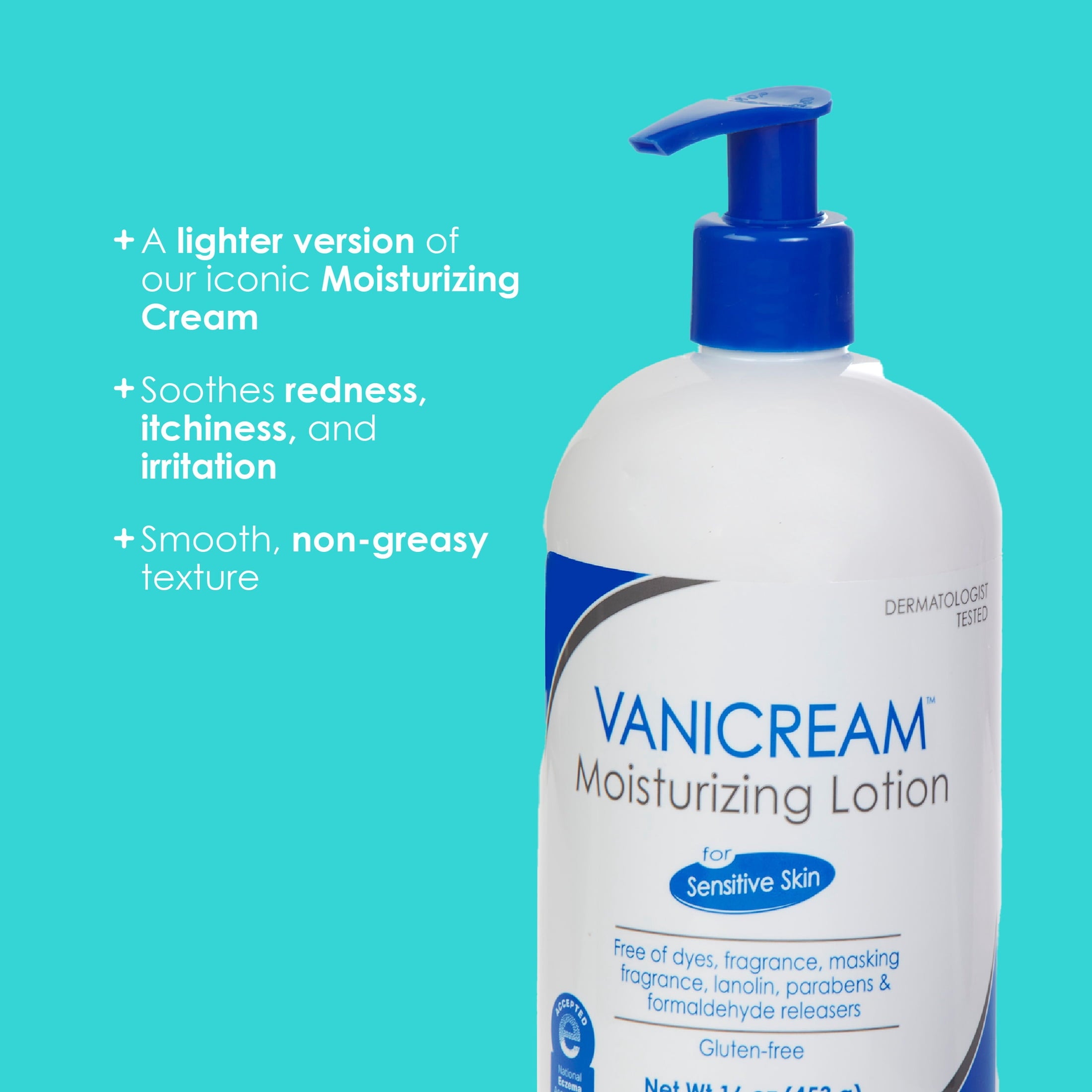 Vanicream Moisturizing Lotion Fragrance-Free