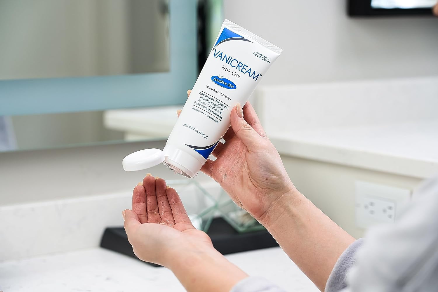 Vanicream Sensitive Skin Hair Gel, 7 oz