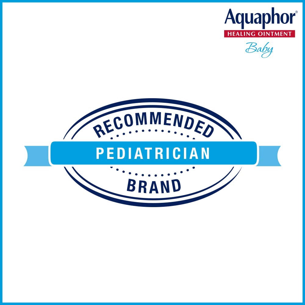 Aquaphor Baby Healing Ointment, Advanced Therapy Skin Protectant, 3 oz. (Pack of 2) Packaging May Vary